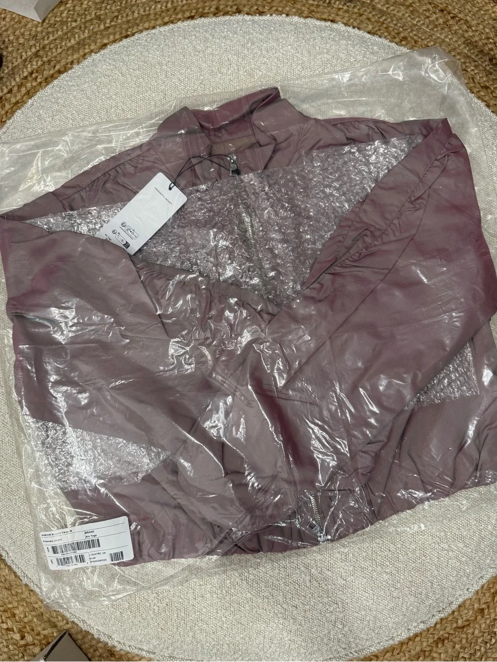 ALO Yoga Prismatic Jacket Pink Moonlight